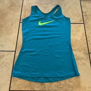 Blue Athletic Nike Tank Top
